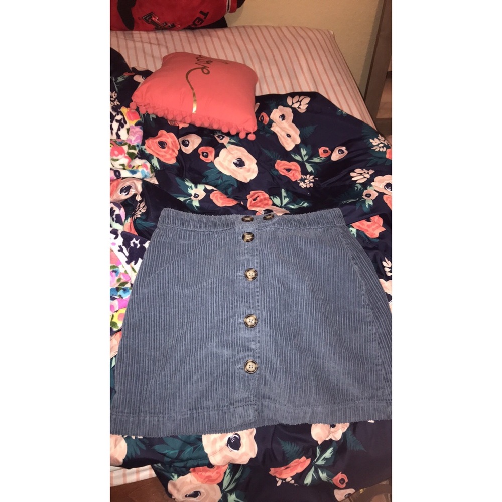 Corduroy Skirt